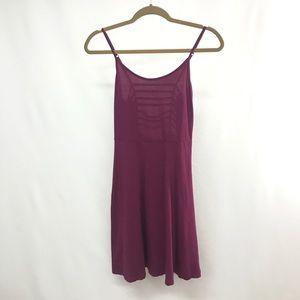 * Garage | Purple Cutout Tank Top Dress